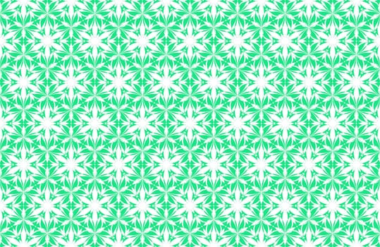 Wallpaper pattern on the white background