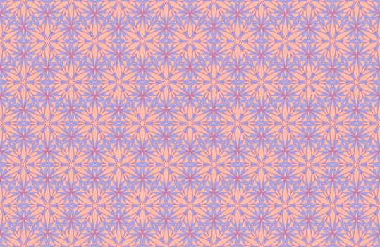 Wallpaper pattern on the blue background