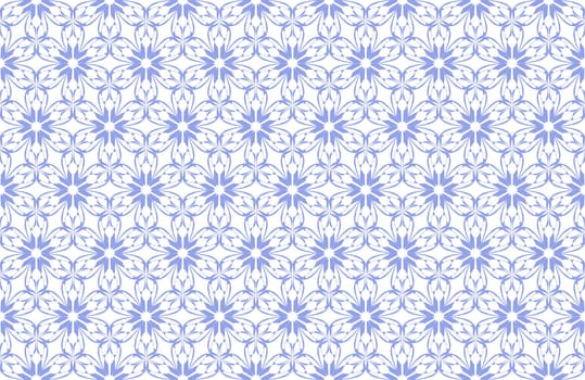 Wallpaper pattern on the white background