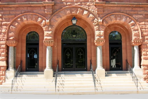 These are the front doors to St. Joseph’s church.