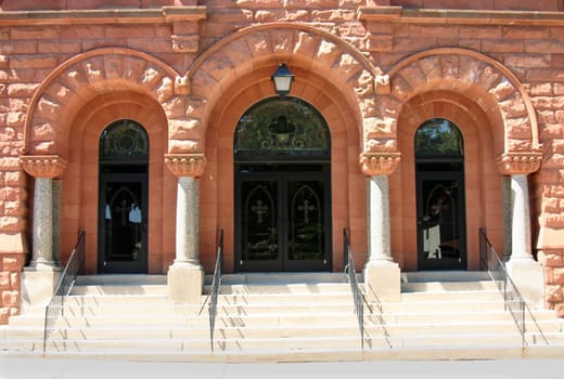 These are the front doors to St. Joseph’s church.
