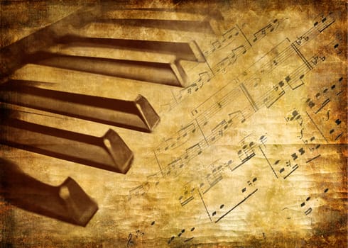 artwork in retro style