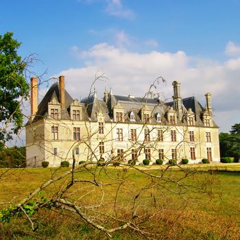 beautiful castles of Loire valley