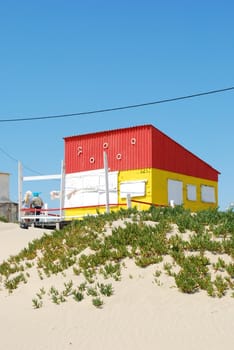 beautiful and traditional fisherman house in the portuguese coast