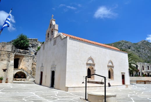 Travel photography: The ancient Preveli Monastery in Southern Crete, Greece