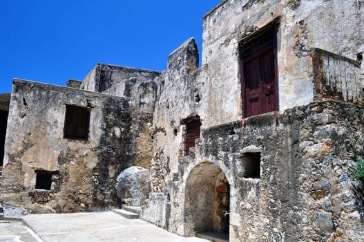 Travel photography: The ancient Preveli Monastery in Southern Crete, Greece