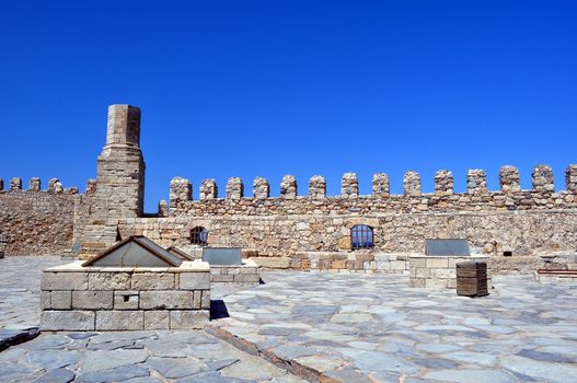 Travel photography: Venetian fortress in the Island of Crete, Greece