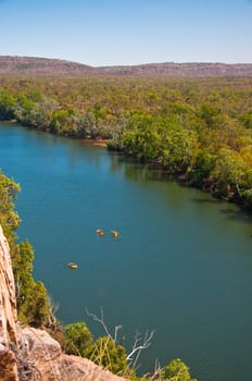 the view and the beauty of Katherin Gorge, australia