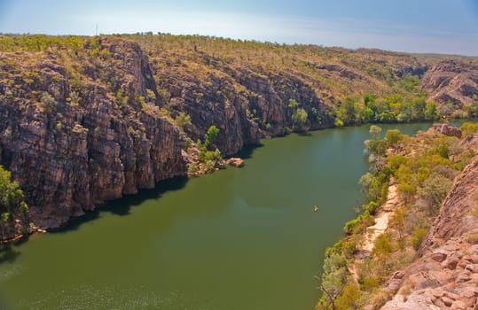 the view and the beauty of Katherin Gorge, australia