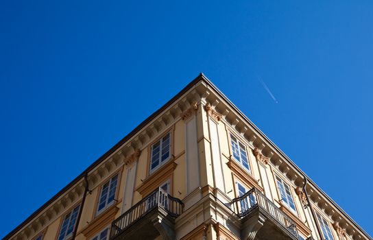Example of elegant architecture in Torino - Turin - Italy