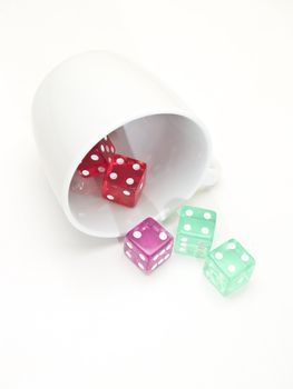  cup and dice