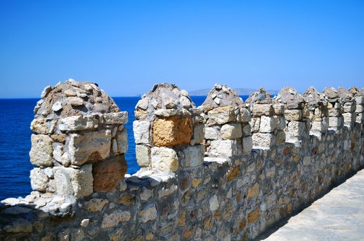 Travel photography: Venetian fortress in the Island of Crete, Greece