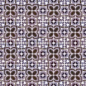 Seamless tile pattern of ancient ceramic tiles.