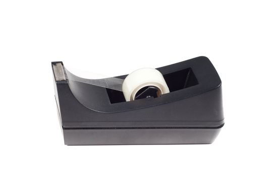 Shot of scotch tape isolated on white