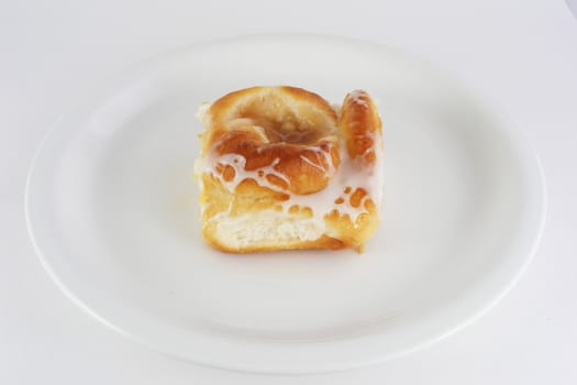 An apple danish pastry.