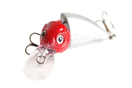 Small fishing lure existing of two parts