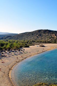 Travel photography: Vai beach, on the far east end of Crete