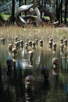 Heads From the North, National Gallery, Canberra, Australia