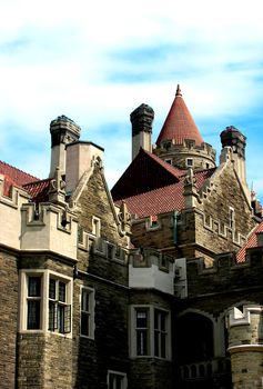 Casa Loma one of the famous Canadian Castles situated in Toronto - Ontario. 