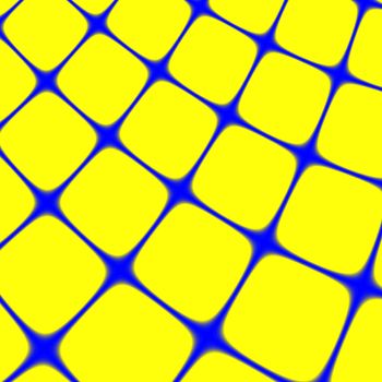 Abstract blue and yellow fractal background, grid theme. Can be easily converted to any other color set.