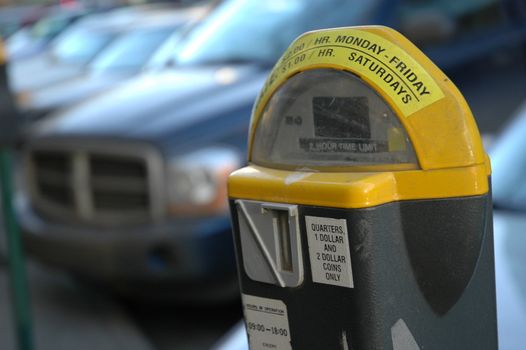 A parking metre