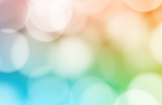 Colorful Dots Background with Out of Focus Style
