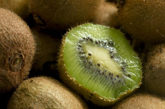 pile of kiwi fruits