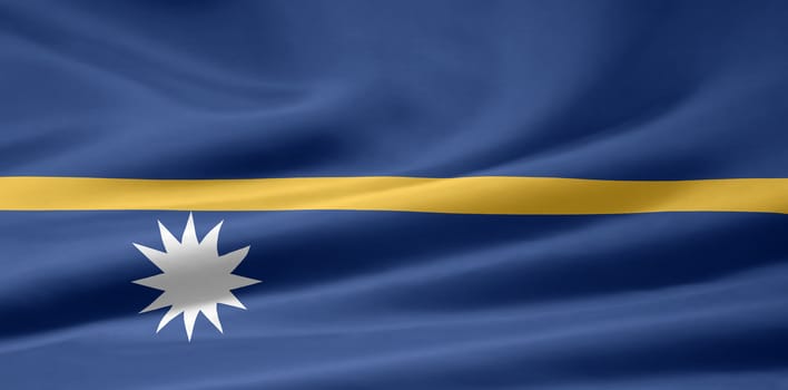 High resolution flag of Nauru