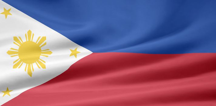High resolution flag of the Philippines