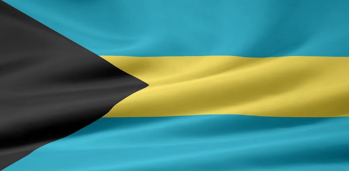 High resolution flag of the Bahamas