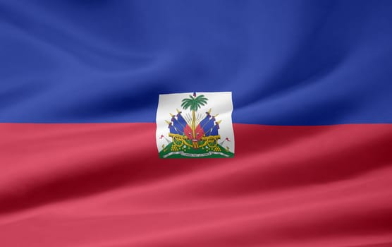 High resolution flag of Haiti