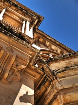 Medieval Gargoyle on a balcony in the city of Mdina in Malta