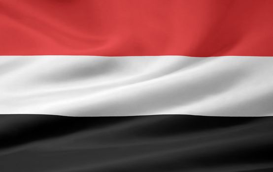 High resolution flag of Yemen