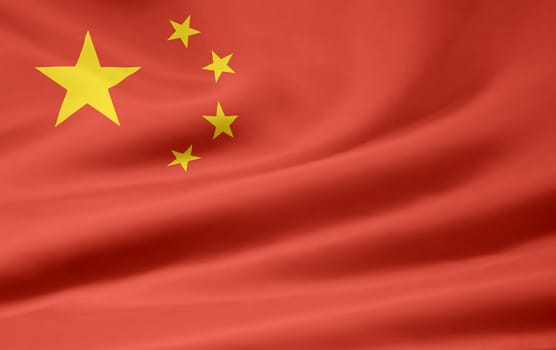 High resolution flag of China