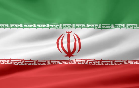 High resolution flag of Iran