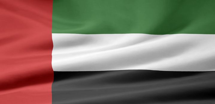 High resolution flag of the United Arab Emirates