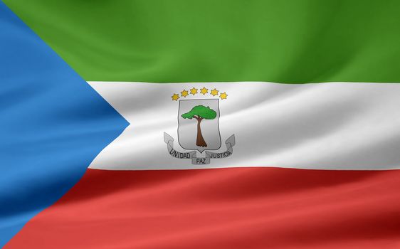 High resolution flag of Equatorial Guinea