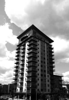 A residential building in Londons Woolwich.