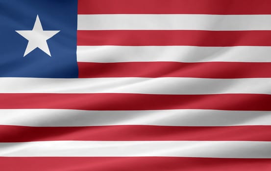 High resolution flag of Liberia