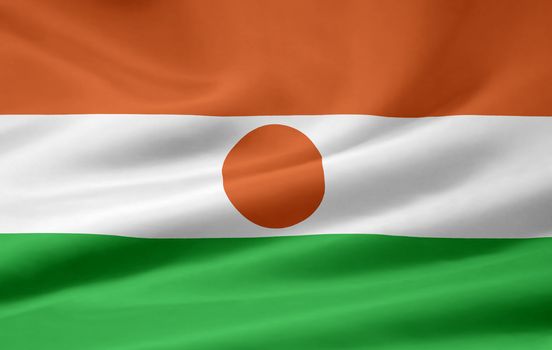 Hig resolution flag of Niger