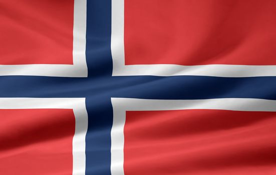 High resolution flag of Norway
