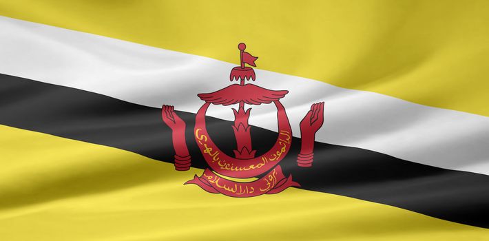 Large resolution flag of Brunei