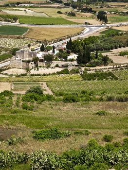 Rural farmhouse in Malta in an idyllic setting amongst fields