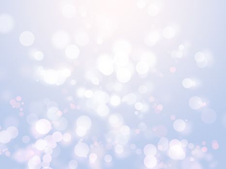 Bright blue tone background with sparkles