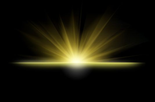 Shiny sunbeams background - great for homepage site design