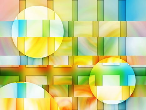 Bright abstract background