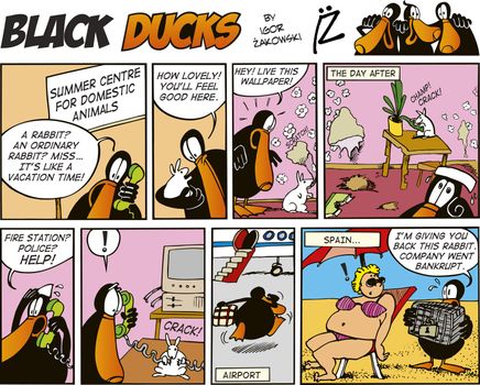 Black Ducks Comic Strip episode 52