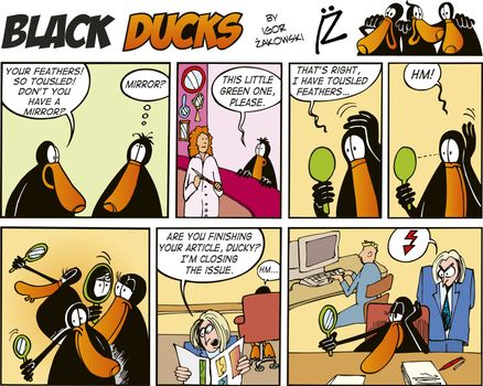 Black Ducks Comic Strip episode 57