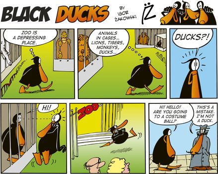 Black Ducks Comic Strip episode 59
