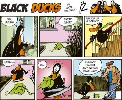 Black Ducks Comic Strip episode 61